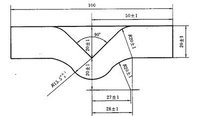 直角撕裂强度测试